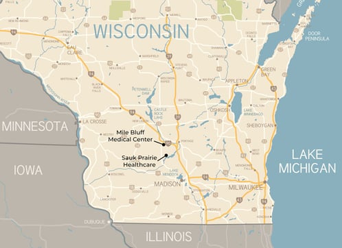 Wisconsin-Map